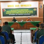 Kodim 0815/Mojokerto Bareng BPBD Sosialisasikan Tanggap Bencana