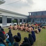 Jelang HUT Kemerdekan RI Ke-78 Koramil Pacet Latih Siswa Peserta Lomba