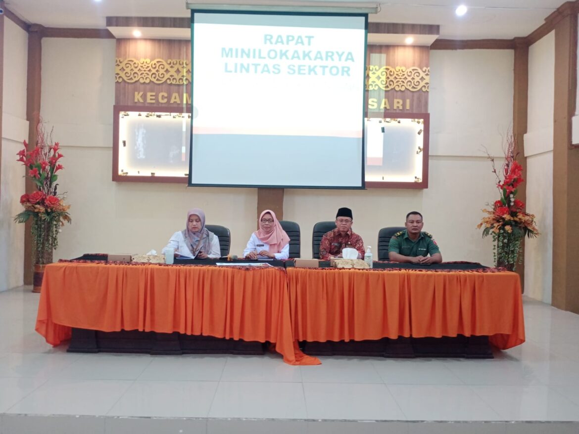 Danramil Magersari Hadiri Minilok Lintas Sektor PKM Kedundung