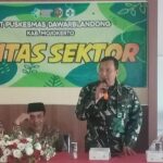 Danramil 0815/08 Dawarblandong Bareng Forkopimcam Gelar Mini Loka Karya Lintas Sektor UPT PKM