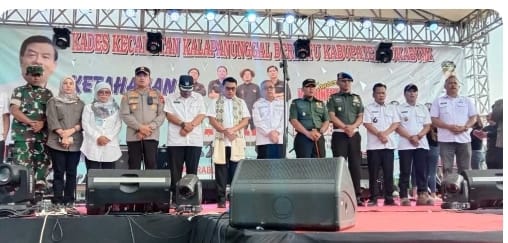 Wakil Bupati Sukabumi Drs.H.Iyos Somantri,M.Si dampingi Kepala Staf Kepresidenan RI Jenderal TNI Purnawirawan Dr.Moeldoko,S.Ip Kunjungan Kerja di Kalapanunggal