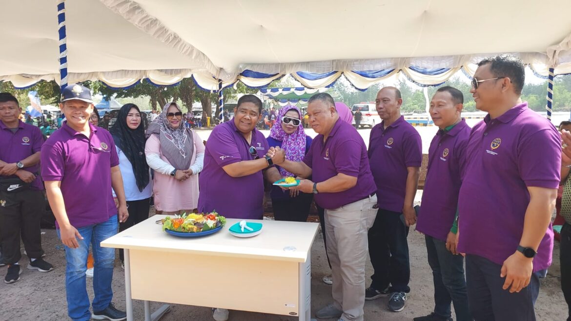 Dinas Perhubungan Belitung Timur Gandeng PT Timah Tbk Meriahkan Puncak Hari Perhubungan Nasional