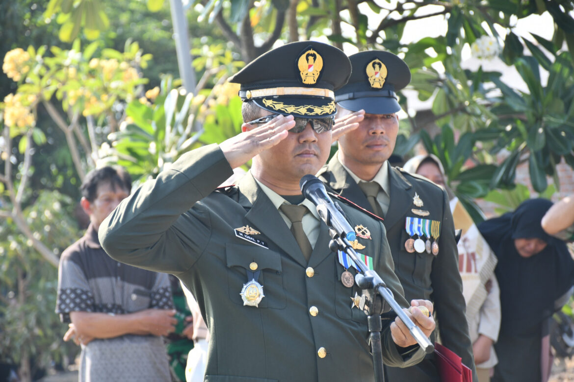 Tembakan Salvo Iringi Serma Sugeng Priyono Ke Perisitirahatan Terakhir