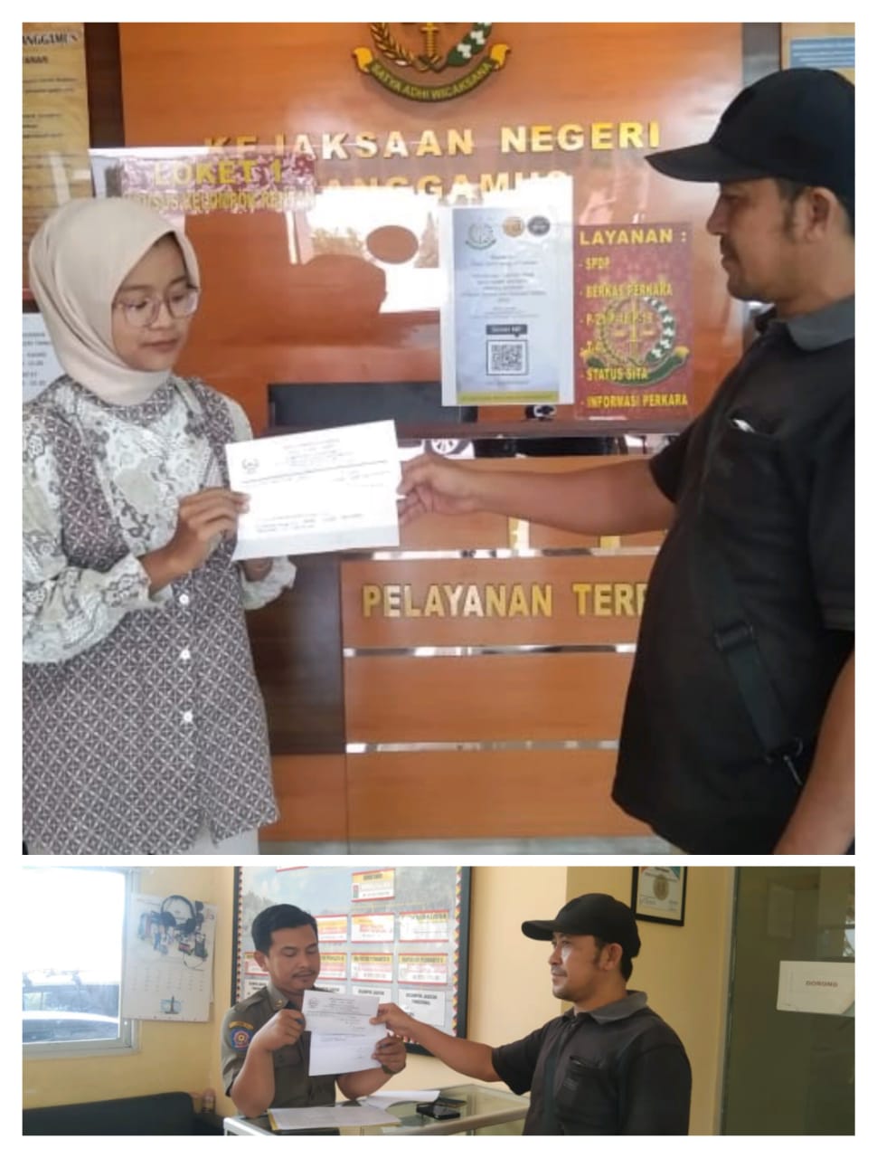 LSM,KBPT,DPD-Kabupaten Tanggamus Lampung,Layang kan Surat Kali ke Dua nya Kepihak Kejari dan Inspektorat Kabupaten Tanggamus Lampung