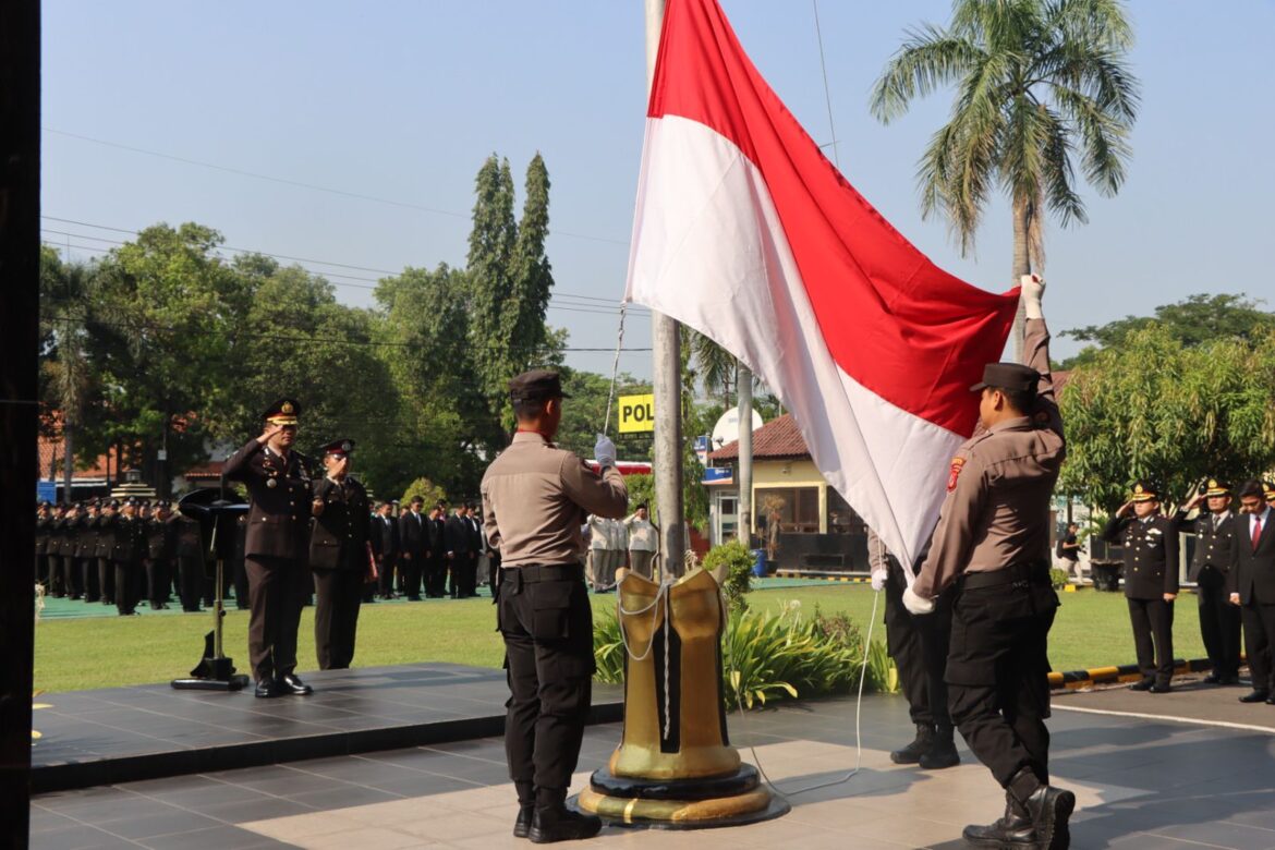 Polresta Cirebon Gelar Upacara Peringatan Hari Sumpah Pemuda ke-95