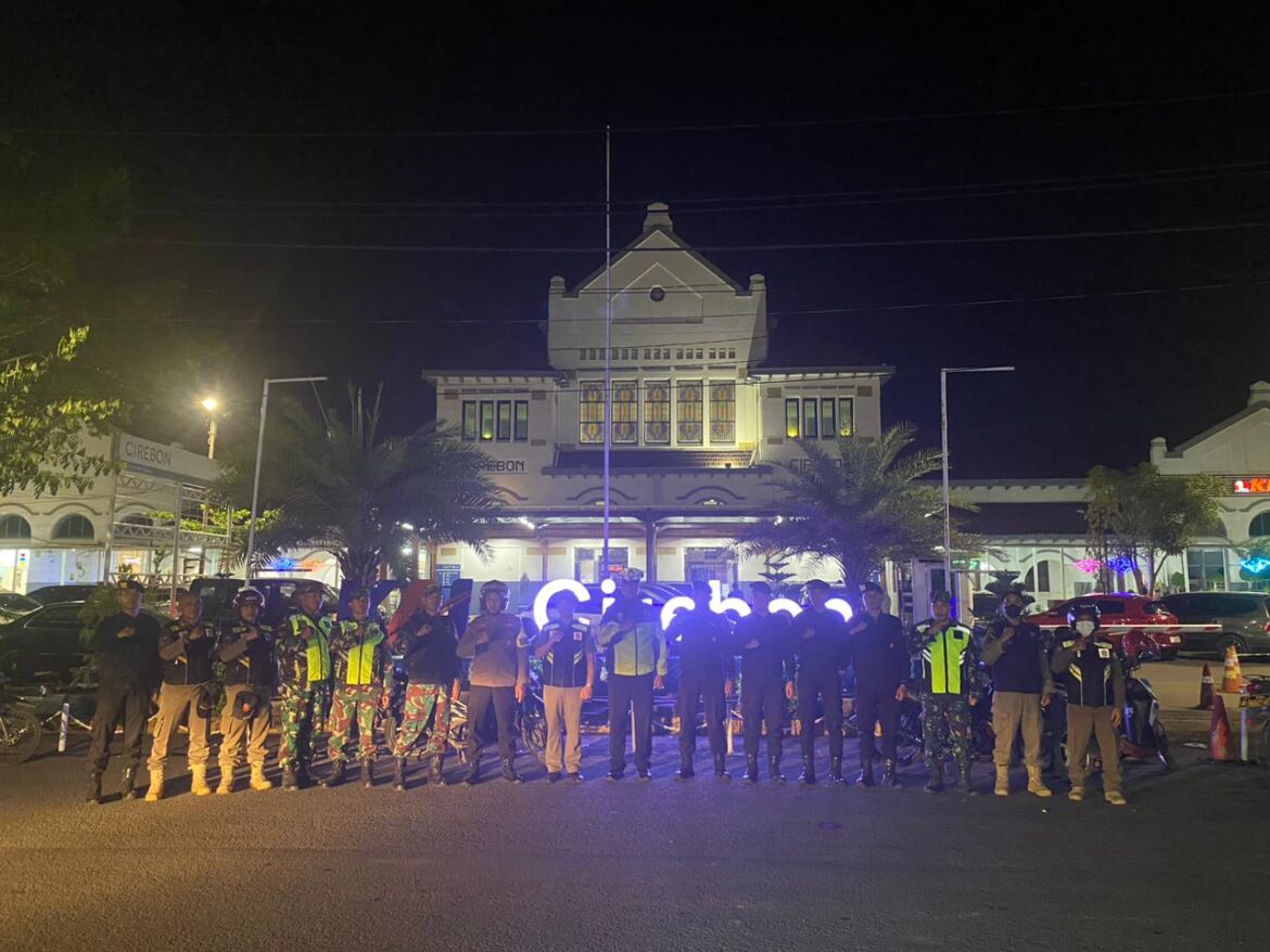 Antisipasi Gukamtibmas Jelang Pemilu, Polres Cirebon Kota Gelar Patroli KRYD 3 Pilar