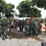 Penghormatan Terakhir, Dandim 0815/Mojokerto Pimpin Upacara Pemakaman Militer