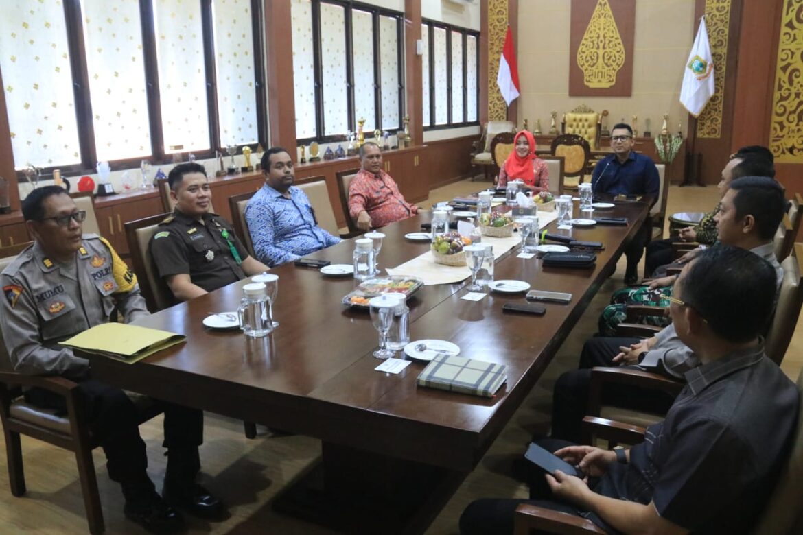 Ciptakan Rasa Aman Jelang Tahun Baru 2024, Forkopimda Mojokerto Raya Gelar Rapat Koordinasi