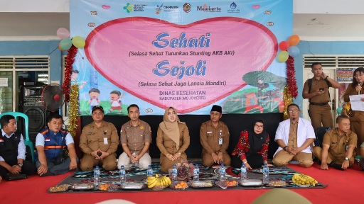 Bupati Mojokerto Terus Galakan Program SEHATI DAN SEJOLI Untuk Tekan Stunting Dan Wujudkan Lansia Mandiri