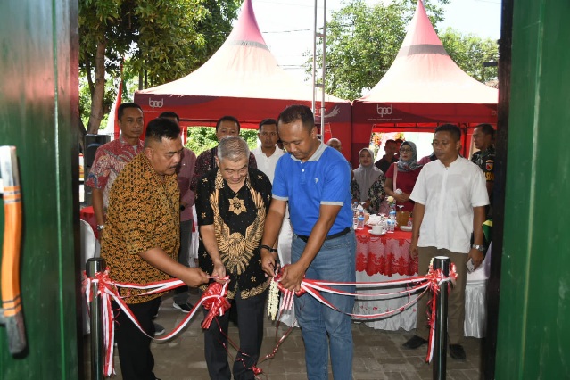 Resmikan Gedung Angkutan, Dandim 0815/Mojokerto Berikan Apresiasi