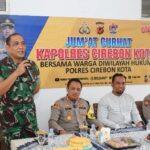 Kapolres Cirebon Kota Bersama Dandim 0614/Kota Cirebon Gelar Jum'at Curhat