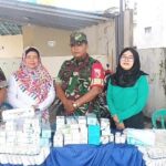 Paska Banjir, Koramil 0815/03 Bareng UPT PKM Sooko Dirikan Posko Kesehatan