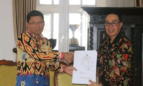 Sekda Ade,Terima Kunjungan Tim BPK RI Perwakilan Jabar Di Pendopo Sukabumi