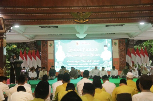 Peringati Nuzulul Quran, Bupati Ikfina Gelar Buka Puasa Bersama Ulama Dan Umara