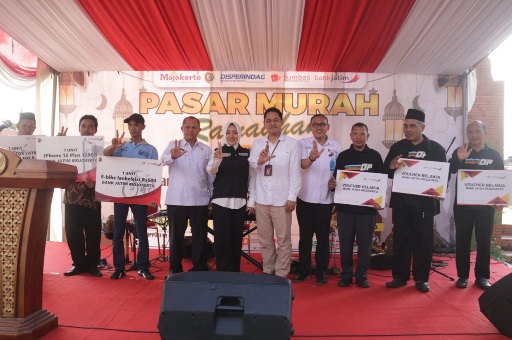 Peringati HBKN Dan Hari Jadi Kabupaten Mojokerto Ke 731, Pemkab Mojokerto Gelar Pasar Murah Ramadan