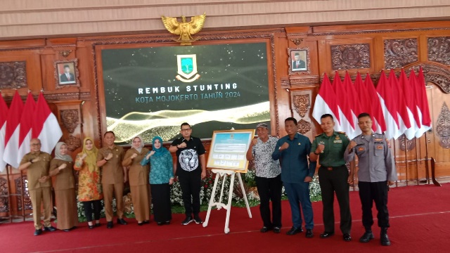 Kota Mojokerto Untuk Menuju Generasi Emas Tahun 2045, Pj. Wali Kota Mojokerto Adakan Acara Rembuk Stanting