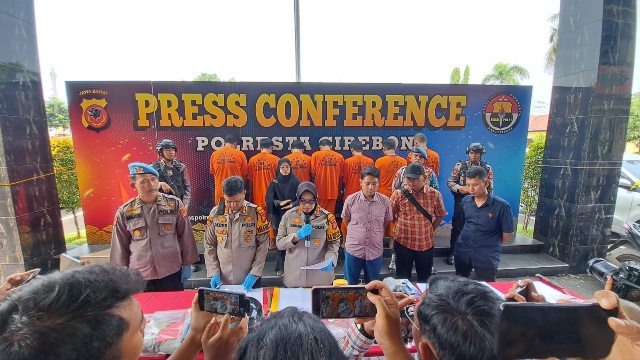 Polresta Cirebon Ungkap Tiga Kasus Judi Togel, Tujuh Pelaku Diamankan