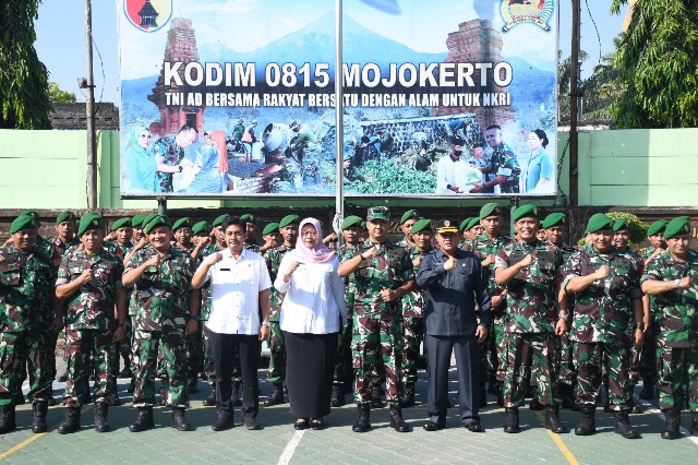 Brigade Alsintan, Kodim 0815 Siap Tingkatkan Produksi Pertanian Wilayah Mojokerto Raya