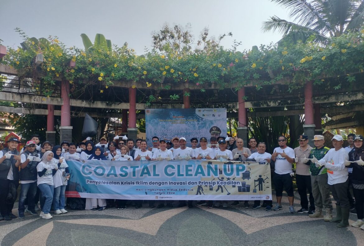 PJ.Bupati Tanggamus Ir.Mulyadi Irsan,M T.Pimpin Apel Pagi Sekaligus Launching BANK SALINGDA (BANK Sampah Keliling Pemda) Dan Kegiatan Coastal Clean up Dalam Rangka Hari Lingkungan Hidup Sedunia