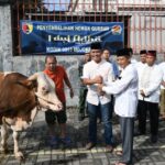 Berkah Hari Raya Idul Adha 1445 H, Kodim 0815/Mojokerto Berbagi Daging Kurban