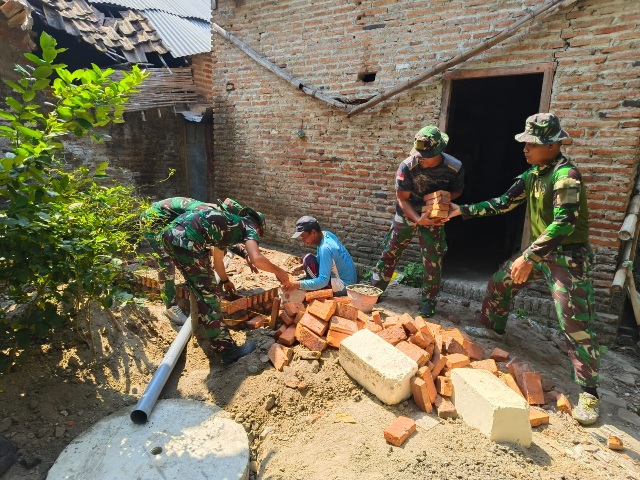 Bangun Jambanisasi, Satgas TMMD 121 Mojokerto Prioritaskan Kualitas Kesehatan Masyarakat