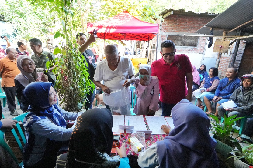 BPNT APBD Juli Cair Serentak, Mas Pj Tinjau E Waroeng