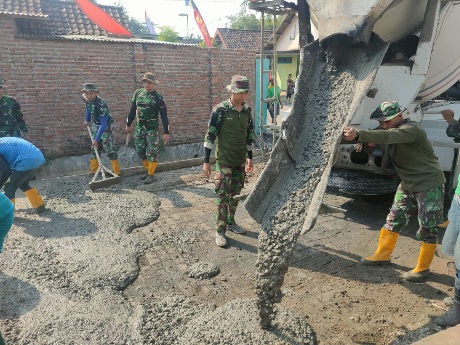 Maksimalkan Target Capaian, Satgas TMMD 121 Mojokerto Mulai Tampakkan Hasil