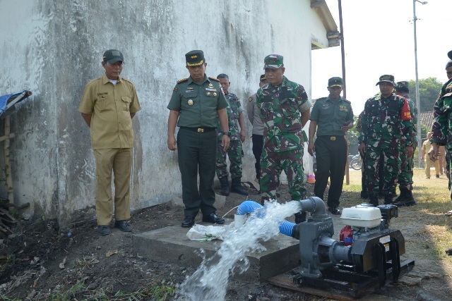 TNI AD Manunggal Air, TMMD 121 Mojokerto Tuntaskan Pengeboran Air Bersih