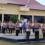 Kapolres Belitung AKBP Deddy Dwiputra SIK SH, Lantik Sejumlah Perwira Polres Belitung