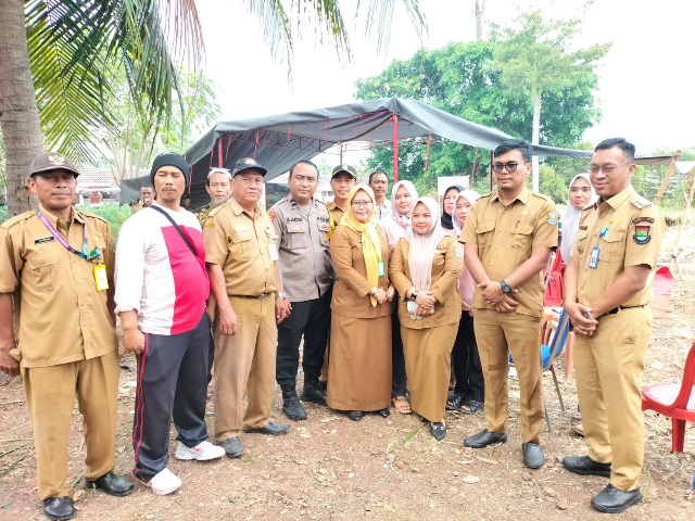 Camat Rajeg Melaksanakan Gercep Penanaman Cabe Di Desa Ranca Bango