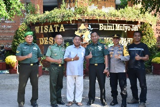 Perkuat Jalinan Komunikasi, Dandim 0815/Mojokerto Silahturahmi Dengan Tokoh Masyarakat Dlanggu