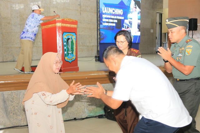 H Ishak Zainudin Resmi Menjadi Nama Gedung Serba Guna Pemkab Belitung