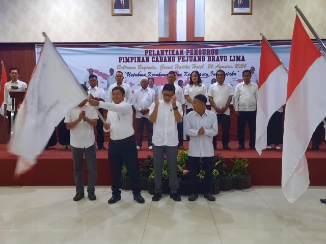 PENGURUS PIMPINAN CABANG PEJUANG BRAVO LIMA BELITUNG RESMI DILANTIK