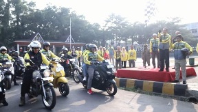 Bupati Pilih Motor Tiger 2000 Untuk Touring dalam Rangka Peringati Hari jadi kabupaten Sukabumi (HJKS)