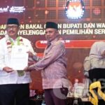 Asep Japar – Andreas AA Resmi Maju Pilkada Sukabumi dengan usungan lima Parpol