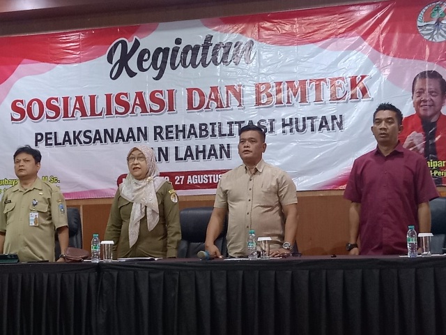 Elia Joko Sambodo Menggelar Bimtek RLH ( Rehabilitasi Hutan dan Lahan )