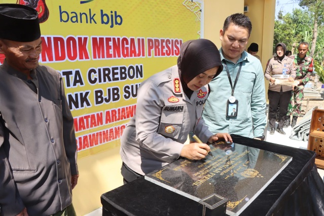 Polresta Cirebon Resmikan Pondok Mengaji Presisi bersama Bank BJB Cirebon