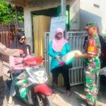 *Babinsa Magersari Bantu Distribusi Bantuan Pangan Non Tunai (BPNT) Untuk Masyarakat*