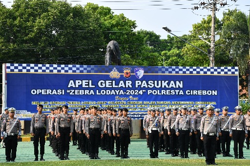 Polresta Cirebon Laksanakan Operasi Zebra Lodaya 2024, Ini Sasarannya