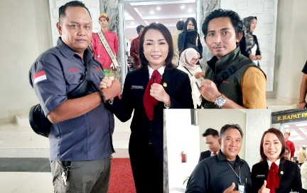 Vina Cristyn Ferani SE Resmi Jabat Ketua DPRD Belitung