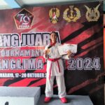 Atlet Karate Kodim 0815/Mojokerto Raih Prestasi Turnamen Piala Panglima TNI