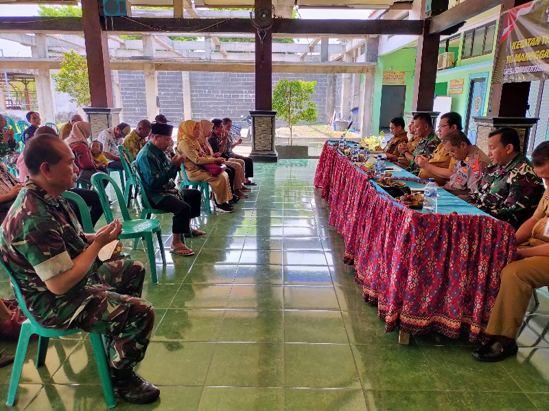 Gelar Rakor Persiapan, Kodim 0815/Mojokerto Bareng DPMD Bahas TMMD 126 Desa Sumbertanggul