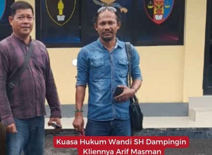 Diduga Merasa Tertipu, Arif Masman Laporkan HP Ke Polres Belitung