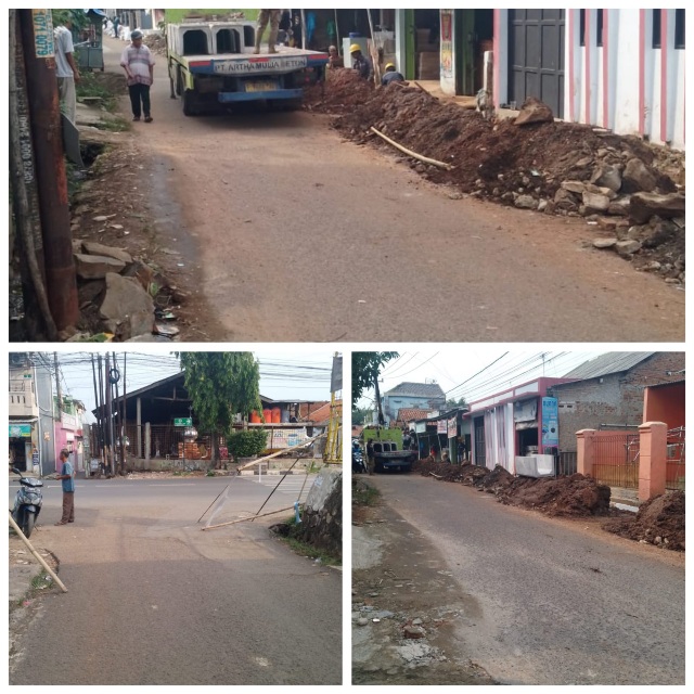 Tidak Ada Papan Informasi Proyek Drainase Di Jalan Buana Indah Diduga Siluman dan Terkesan Asal Jadi