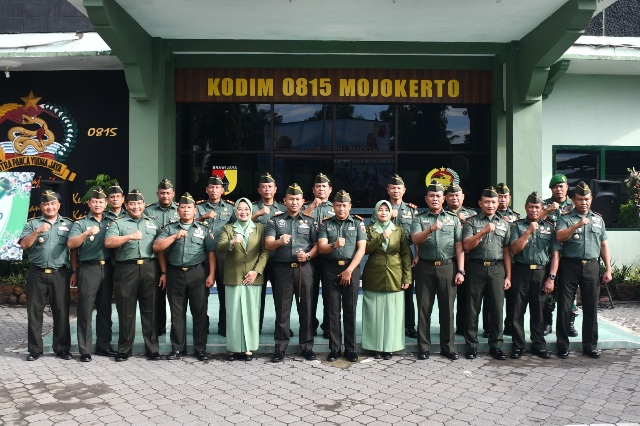 Rotasi Jabatan dan Pindah Satuan Perwira, Dandim 0815/Mojokerto : Sikapi Dengan Rasa Syukur