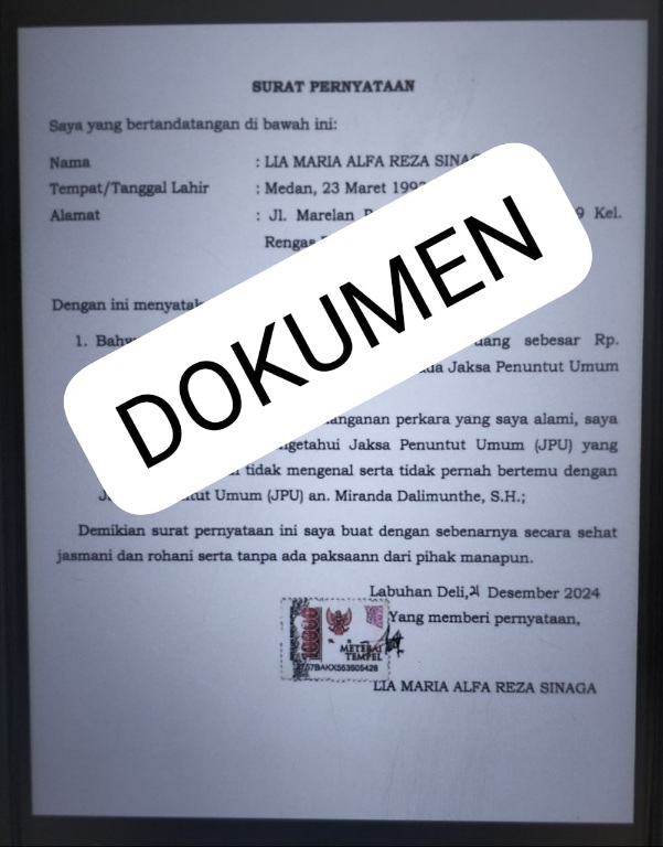 Adanya Isu Tak Sedap Terkait JPU Meminta Dan Menerima Uang,,Korban Tidak Pidana Yang Di Duga Melanggar Pasal 170 Ayat 1 KUHP Jo.Pasal 351 Ayat 1 Ke 1 KUHP Akhirnya Buka Suara