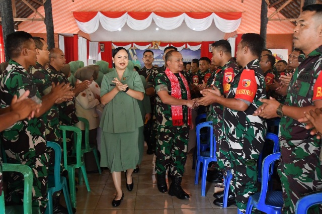 Kunjungan Kerja Danrem 082/CPYJ: Tekankan Kejujuran dan Ketulusan