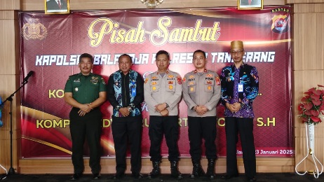 Kompol Tedy Heru Murtianto S.T.,S.H Resmi Menjabat Kapolsek Balaraja Mengantikan Kompol Entang Cahyadi S.H.,M.H,